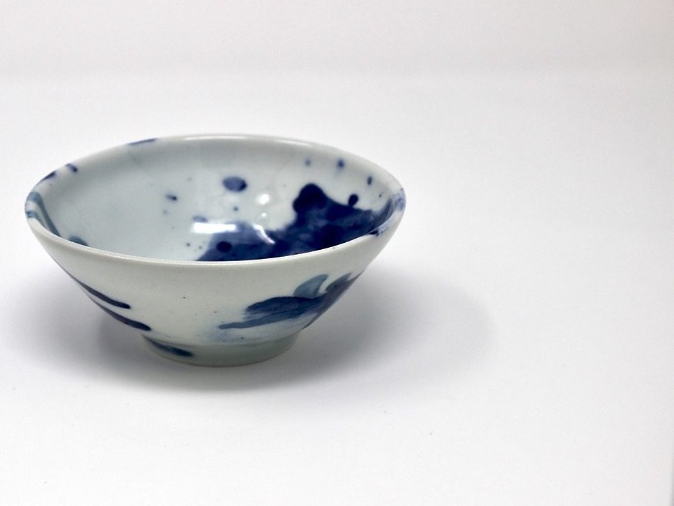 Blue Brushwork Tea Bowl No. 1, photo 1